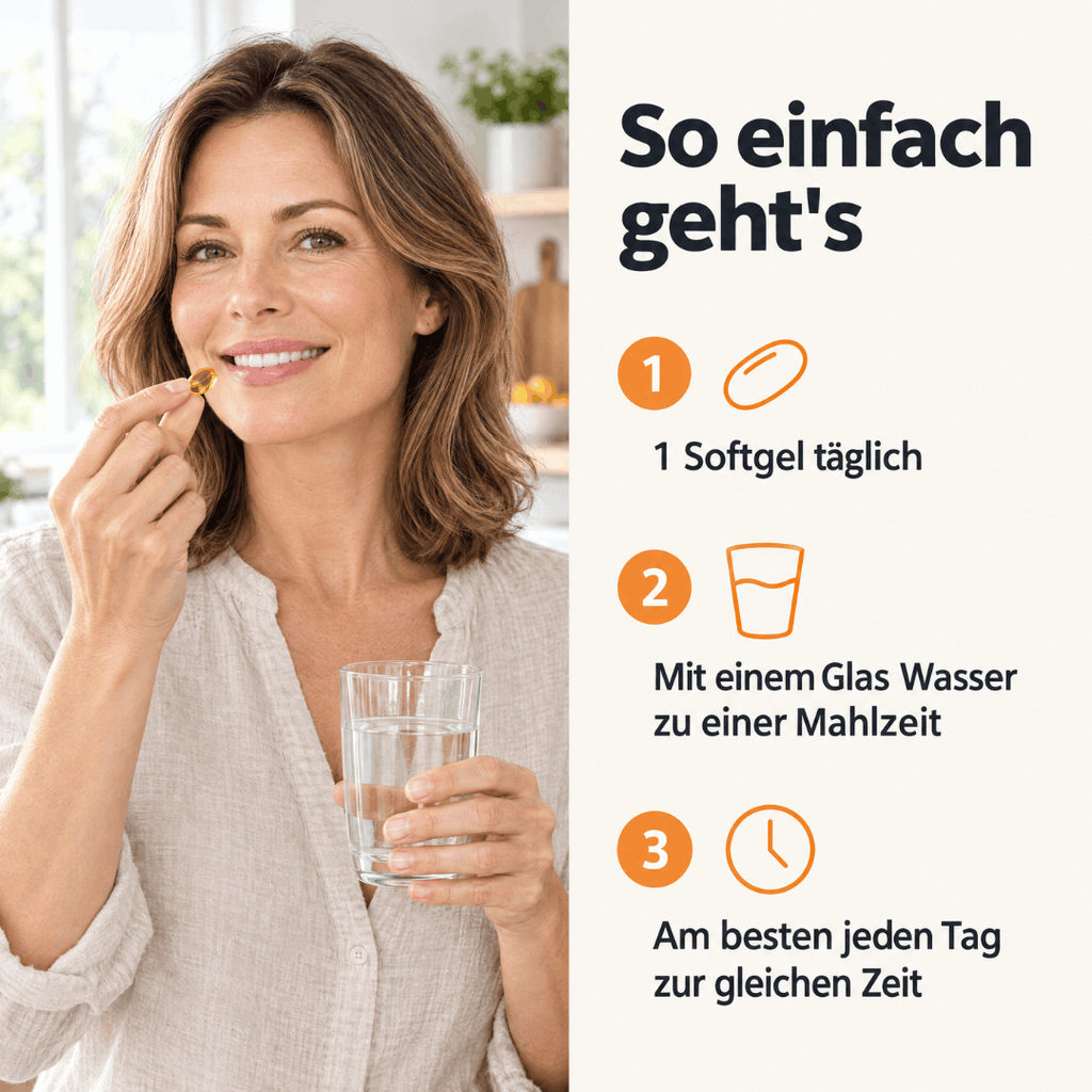 Vitamin D3 + K2 Weichkapseln