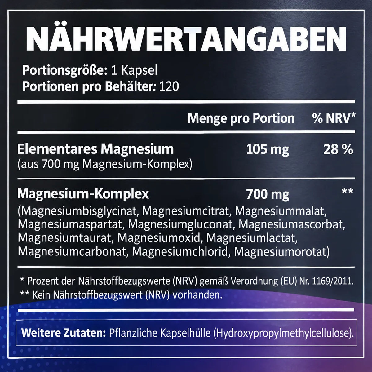 Magnesium 12-in-1 Komplex